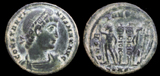 Constantine I, GE, Rare 5, Constantinople Mint